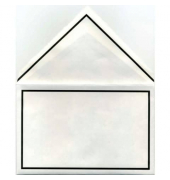 Trauerbriefumschläge 42-3101 182mm x 118mm (BxH) 105g weiß
