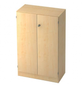 Aktenschrank MONT.V6550/3/3/SG, abschlie&szlig;bar, 3 OH, ahorn, 80x127x42cm (BxHxT)