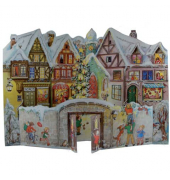 Adventskalender "Winterstadt" - 3D zum aufstellen