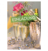 Einladungskarten 54-021 Sekt Einladungskarten 54-021 Sekt