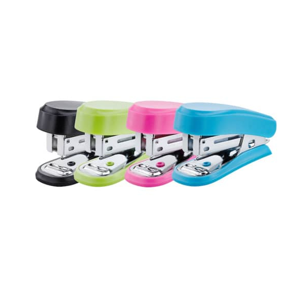 4009729063378 - Heftgerät Heftgerät BLIMINI99 farbig sortiert (je 3x schwarz blau green pink) 12 Blatt 4009729063378 Novus