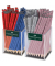 Bleistift-Set GRIP 2001 B im Köcher, 117014, je 36x blau/rot/rosa/silber, k.A., B