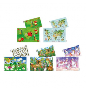 Schreibunterlage Kindergarten Tiere sort