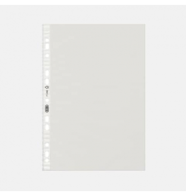 Prospekthüllen 100420835, A4 transparent genarbt, oben offen, 0,06mm