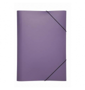 Gummizugmappe Lucy Trend 99015-00, A4 farbig sortiert Polypropylen (PP), mit 3 Einschlagklappen