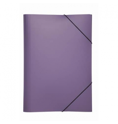 Gummizugmappe Lucy Trend 99015-00, A4 farbig sortiert Polypropylen (PP), mit 3 Einschlagklappen