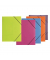 Gummizugmappe Lucy Trend 99015-00, A4 farbig sortiert Polypropylen (PP), mit 3 Einschlagklappen