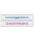 M245301 Plastiklineal 15cm Study Fancy Blister blau pink