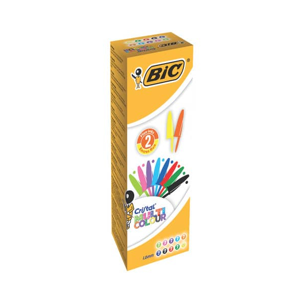 3086123379695 - Kuli CristaL MULTICOLOUR transparent Schreibf 10er sortiert 30 3086123379695 - Kuli CristaL MULTICOLOUR transparent Schreibf 10er sortiert 30