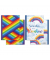Notizbuch 46808, bunt, A4, blanko, 70g, 96 Blatt / 192 Seiten