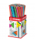 Bleistift-Set STABILO Trio Kleindisplay, 369/72-12B, 72x farbig sortiert, 2,2mm, 2B