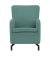 DOMO Collection Sessel Dallas mintgrün schwarz Stoff