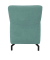 DOMO Collection Sessel Dallas mintgrün schwarz Stoff