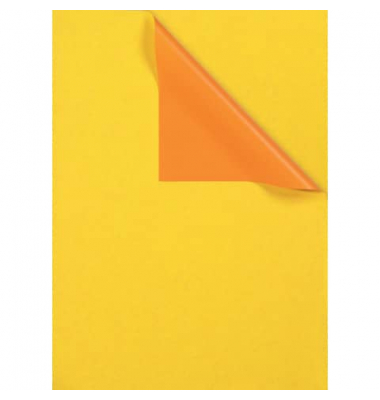 Geschenkpapier 331642, 70cm x 250m, gelb/orange