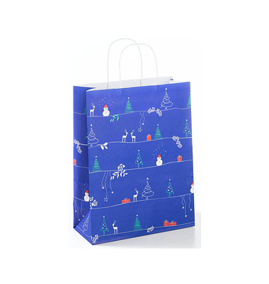 Geschenktasche 1FTTT020047 Toptwist, Weihnachten, Papierkordel, Weihnachten, 24cm x 31cm