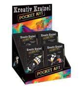Kreativ-Kratzelbuch Pocket Art sort.