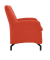 DOMO Collection Sessel Dallas orange schwarz Stoff
