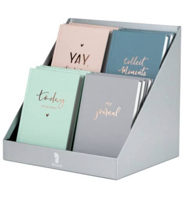 Notizbuch 18831880991, My Journal, farbig sortiert, A5, punktkariert, 96 Blatt / 192 Seiten