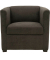 DOMO Collection Sessel BOB braun schwarz Stoff