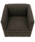 DOMO Collection Sessel BOB braun schwarz Stoff