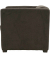 DOMO Collection Sessel BOB braun schwarz Stoff