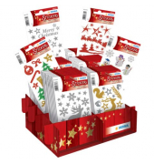 Weihnachtsetikett Magic Glanz&Glitter