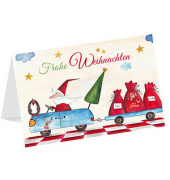 LUMA Weihnachtskarte Nikolaus DIN B6