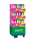 Ordner Active WOW 9534-00-00, A4 65mm (20x), 82mm (25x) schmal, breit Kunststoff vollfarbig sortiert