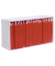 Christbaumkerzen 252004.001 ohne rot 65x7mm (Hx&Oslash;) ca. 1,5 Stunden Brenndauer