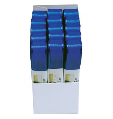 Taftband 144515351503, Taft, 15mm x 3m, dunkelblau