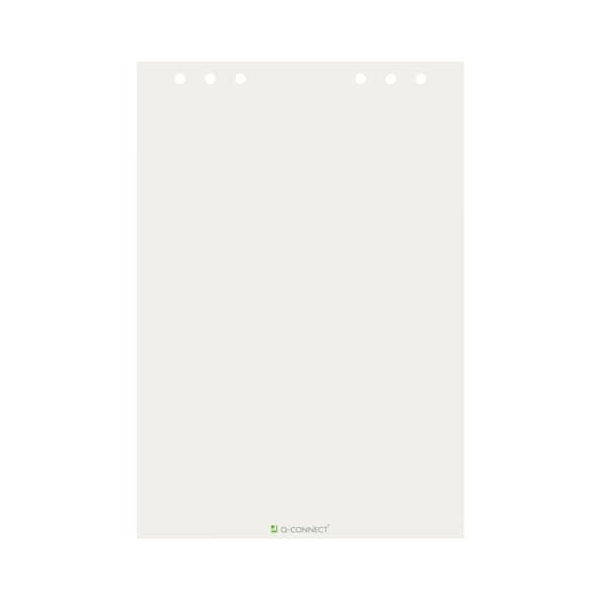 5 Stück Q-connect Flipchartblock KF15415, 68x99cm, blanko, 80 g/m² 9002244863329 Q-connect