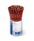 Bleistift-Set Noris Jumbo im Köcher, 1285 KP50, 50x schwarz/rot, 4,0mm, 2B