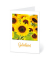 Gutscheinkarte Sonnenblumen AM1076 11,5cm x 17,5cm (BxH) 260g Motiv Chromopapier FSC