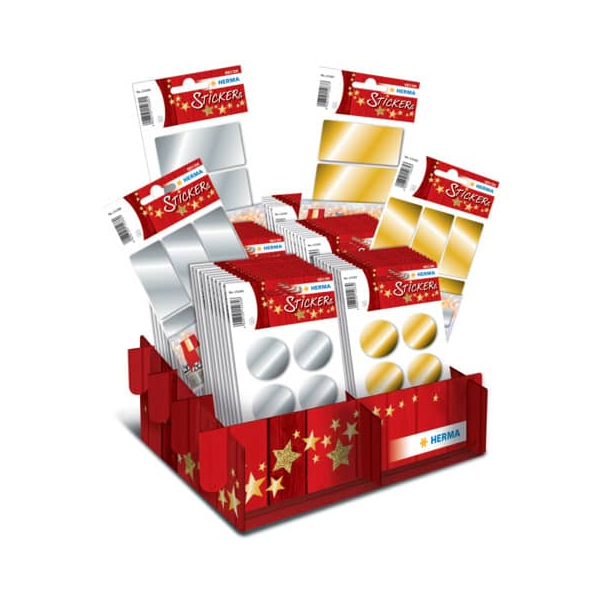 4008705152822 - Schmucketikett Sortiment Geschenke Gold Silber 60 Pack 400870515 4008705152822 - Schmucketikett Sortiment Geschenke Gold Silber 60 Pack 400870515