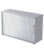 Rollladenschrank MONT.V1732S/5/S/RE, abschlie&szlig;bar, 2 OH, grau/silber, 120x74,8x40cm (BxHxT)