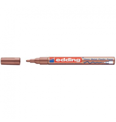 Lackmarker 751-9-055, Stift, kupfer, 1-2mm Rundspitze