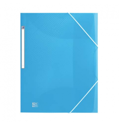 Gummizugmappe Urban 400147020, A4+ farbig sortiert Kunststoff 450g, mit 3 Einschlagklappen