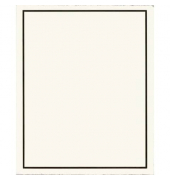 Motivpapier Echte Bütten 42-3111, weiß, Trauerbogen mit schwarzer Rand, A4, 105g