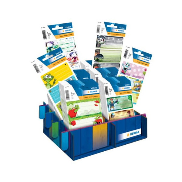 60 Stück Herma Buchschilder VARIO sortiert 4008705017794 Herma 9 Stück