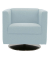 DOMO Collection Sessel BOB hellblau silber Stoff
