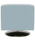 DOMO Collection Sessel BOB hellblau silber Stoff