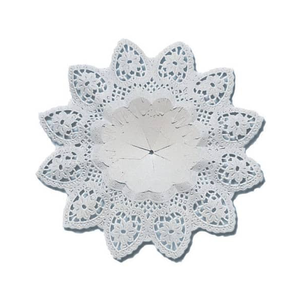 25 Stück Demmler Biedermeiermanschette 16cm weiß 4010860020892 Demmler