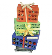 Bleistift-Set Display Geschenkpakete, RU-1700-192, schwarz mit Swarovski-Kristall, HB