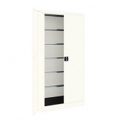 mauser Stahlschrank BF 5 PLE  - 9010/9010 reinweiß 95,0 x 50,0 x 195,0 cm