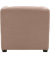 DOMO Collection Sessel BOB rosa schwarz Stoff