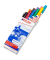 Lackmarker Glanzlack-Marker, 751-9-999, Pack, gelb/orange/rot/pink/violett/blau/hellblau/grün/braun/schwarz, 1-2mm Rundspitze