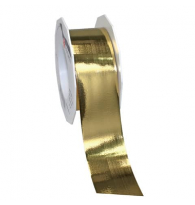Ringelband 188 40 25 - 634, uni glänzend, 40mm x 25m, gold