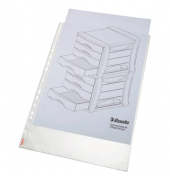 Prospekthüllen Standard Plus 55231 Standard, A3 transluzent genarbt, oben offen, 0,085mm