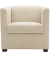DOMO Collection Sessel BOB beige schwarz Stoff
