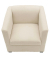DOMO Collection Sessel BOB beige schwarz Stoff